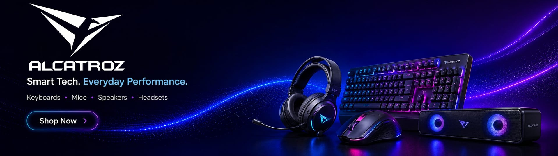 Home Alcatroz keyboards, mice, speakers and computer accessories available at Eteon Solutions Sri Lanka